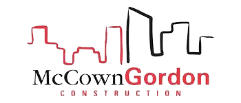 A green background with the words " cown gordo construction ".