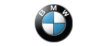 A black and white bmw logo on top of a green background.