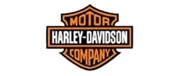 A harley davidson logo is shown on top of a green background.