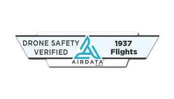 A sticker that says one safety verified 1 9 3 7 flights.