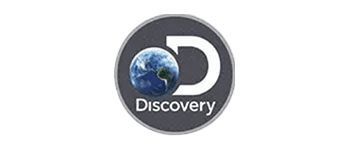 A picture of the discovery logo.