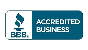 A bbb accredited business seal.